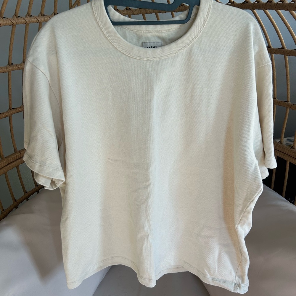 Flint and Thunder knit tee | large